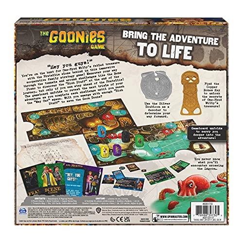 The Goonies Game: Retro Vintage 80’s Family Movie