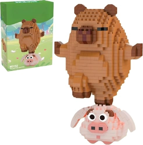 Capybara Building Block Set - Capybara 640 pcs