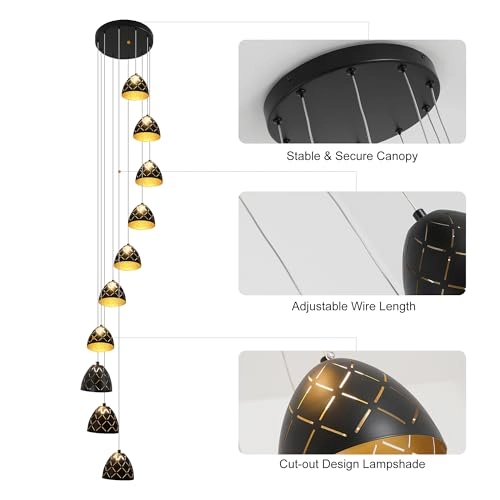 Dimmable LED Chandelier - 290cm