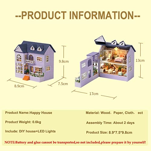 Diy Dolls House Kit - Happy House