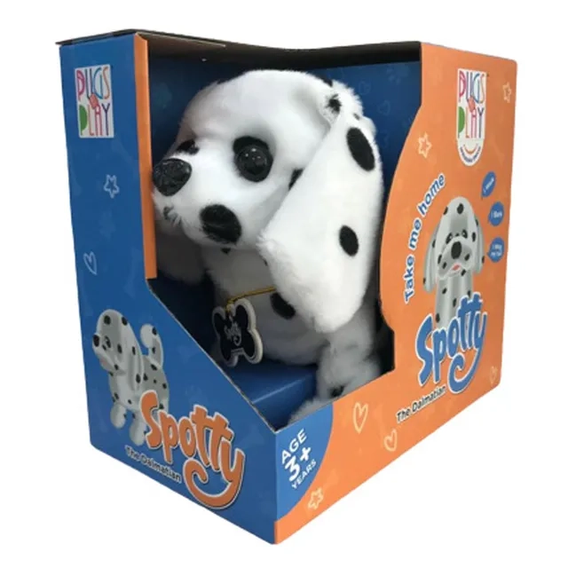 Battery Operated Walking Pet Spotty - 6.5-Inch