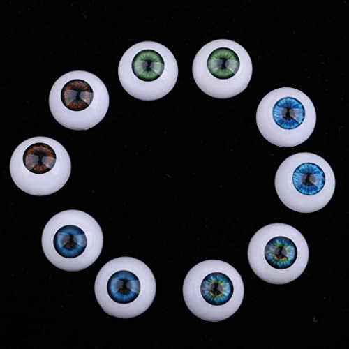 Realistic Human Eyes - 24 mm 5 Pairs