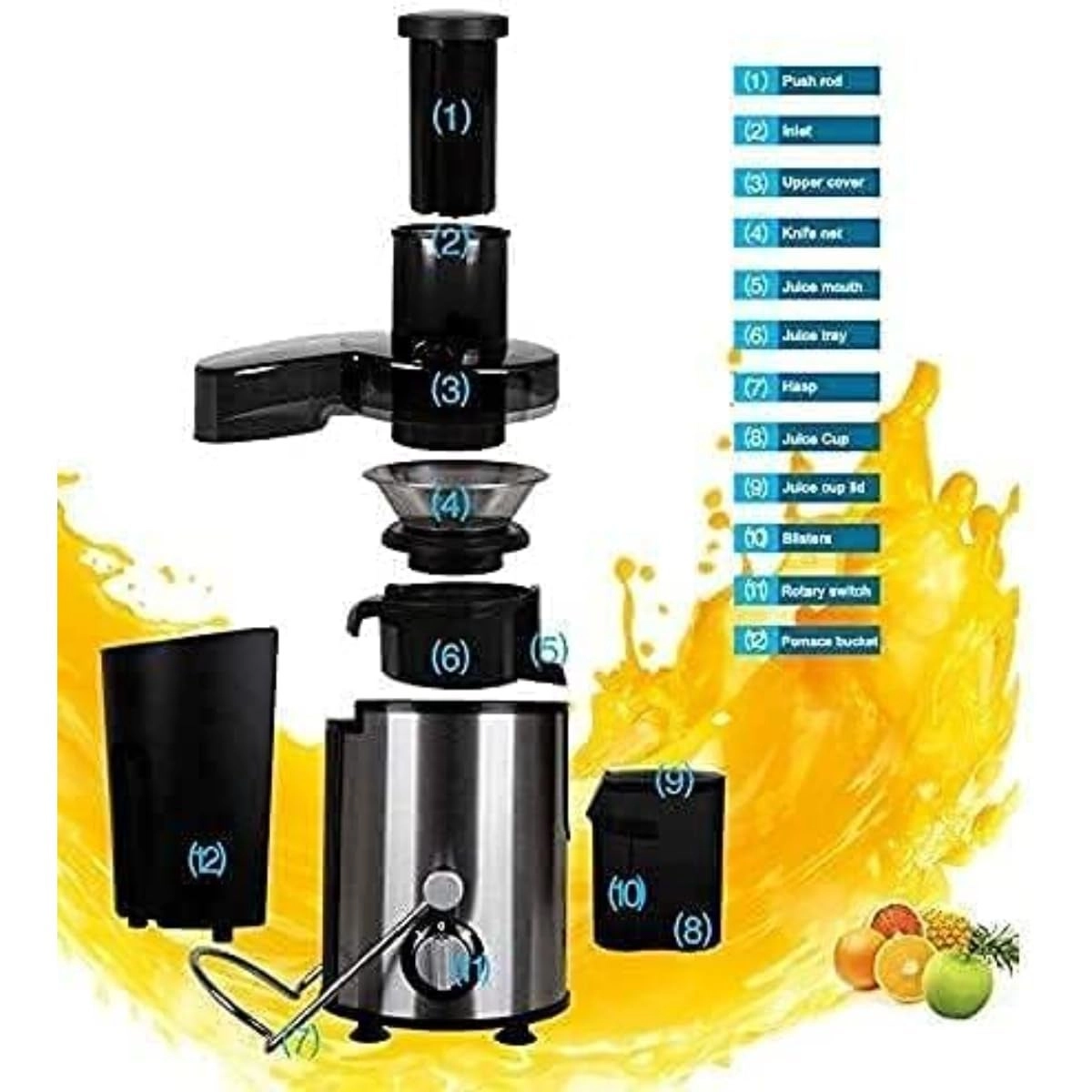 Easy Clean Extractor Press - 800W