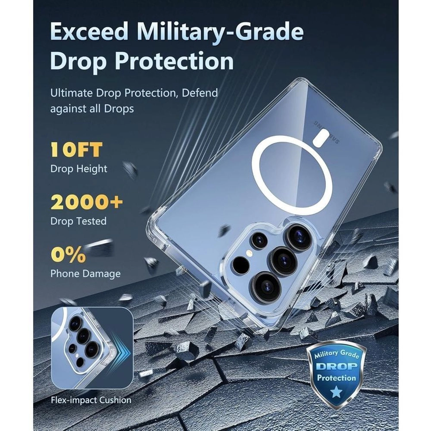 Clear Case for Samsung Galaxy S25 Ultra