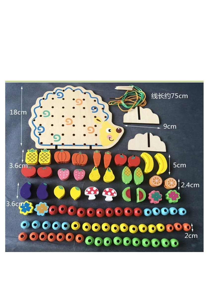 Made2Motivate Wooden Lacing Board