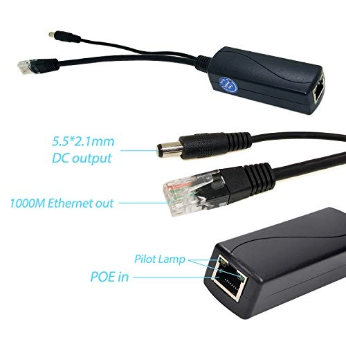 PS5712G - 37V-57V 12V 1A 1 RJ45 10/100/1000Mbps 15.4W