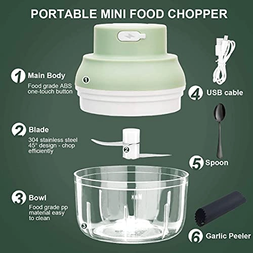 mini garlic chopper - 100ML 45 watts