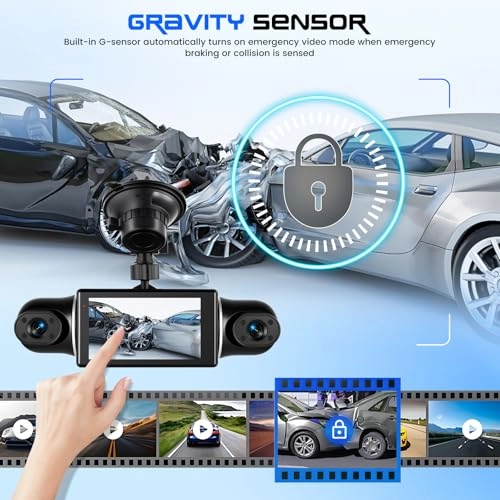 4 Channels Dashcam - 2560x1440 pixels