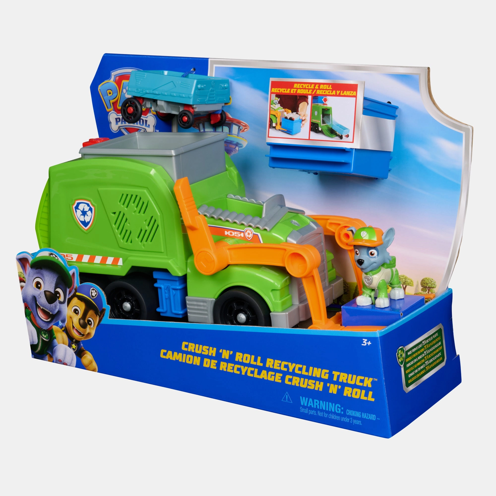 Paw Patrol Deluxe Recycling Truck - 4pcs