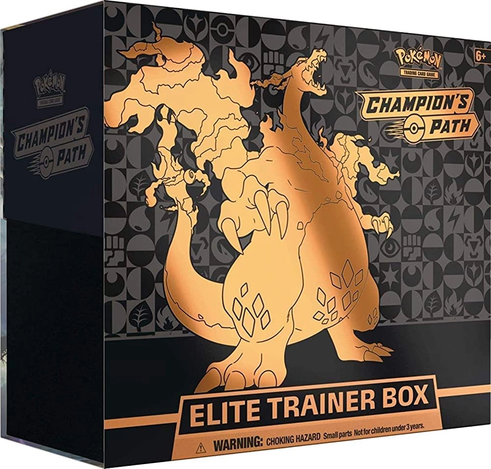 Pokémon Champion's Path Elite Trainer Booster Box - 10 Booster Packs