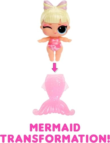 Mermaids Baby Sisters - Color Change Tail 8 Dolls Ages 4+