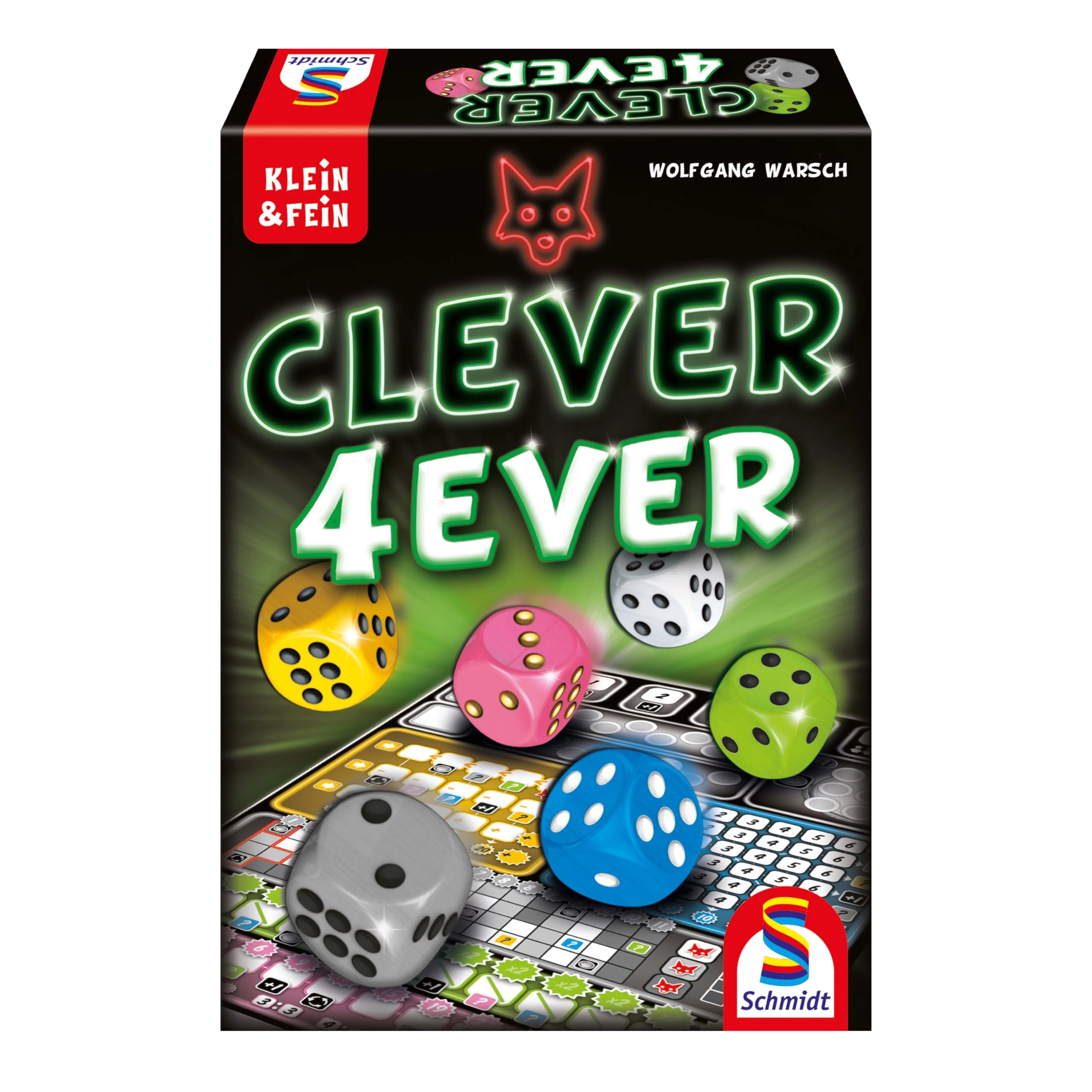 Schmidt Spiele Clever 4-ever: Familienspiele Klein & Fein