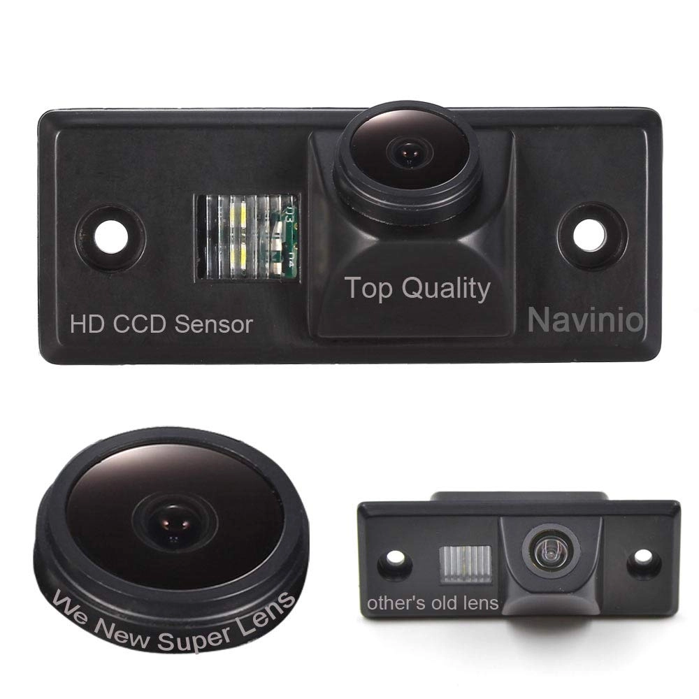 HD Color CCD Waterproof Vehicle Car Rear View Backup Camera - RCA 1280*720 Pixels