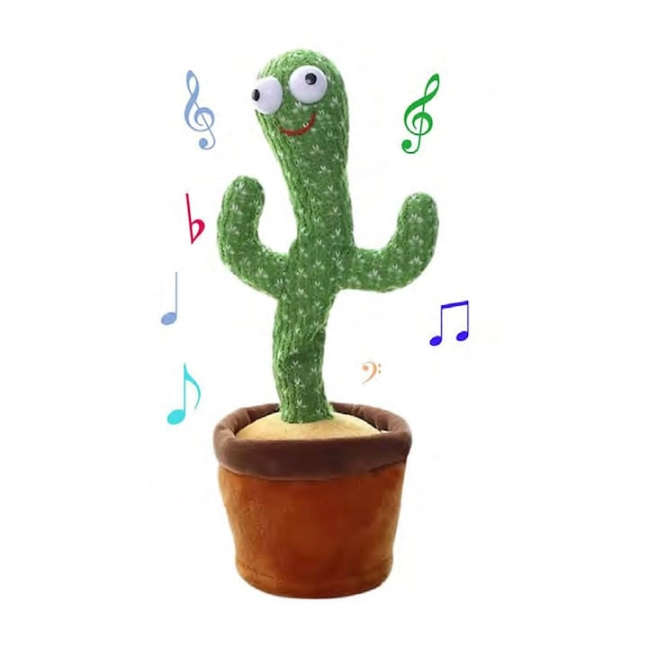 Carrefour Dancing Singing Talking Cactus - Sound effects