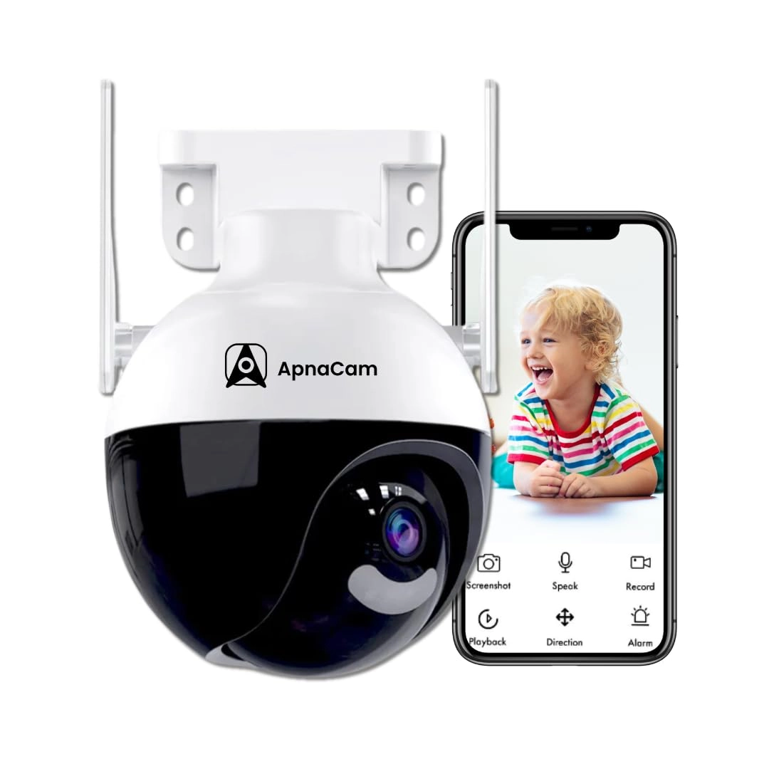 ApnaCam Dual Lens Mini PTZ Camera
