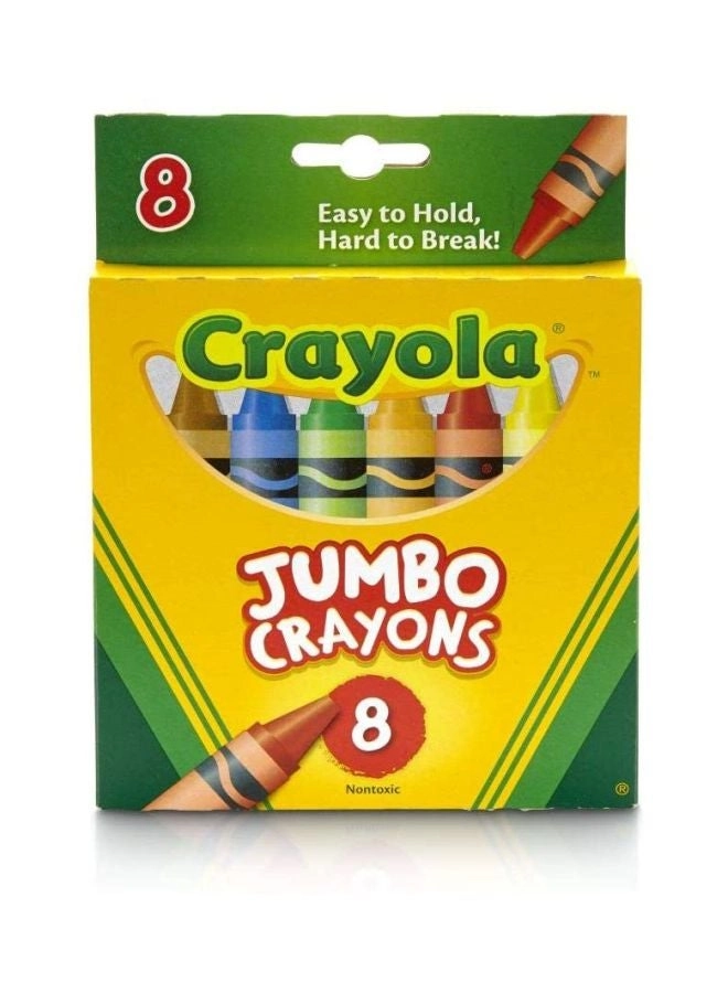 Wax Crayons - 8 Pcs