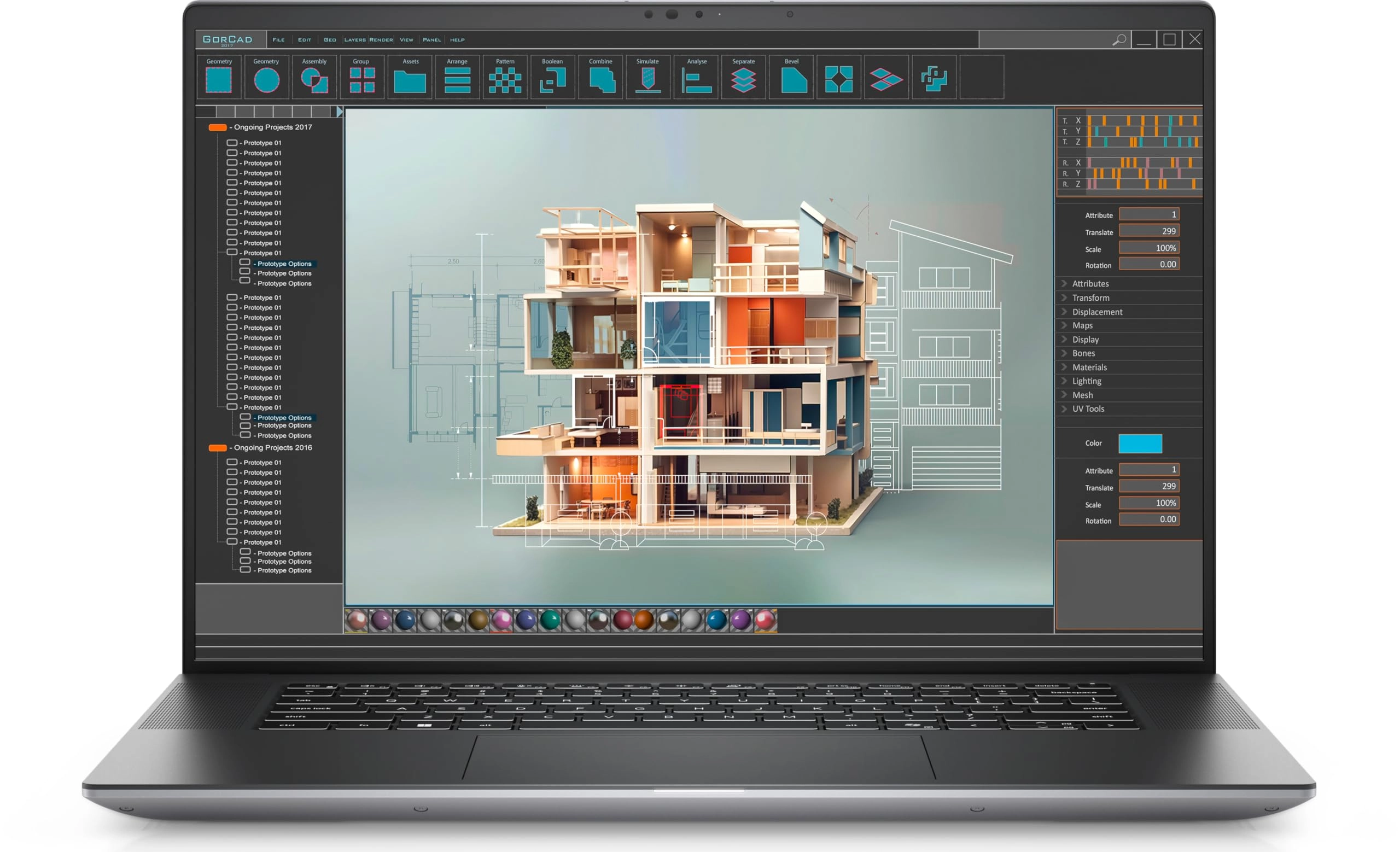 Precision 5000 5690 - 16'' 32GB DDR5 1TB SSD