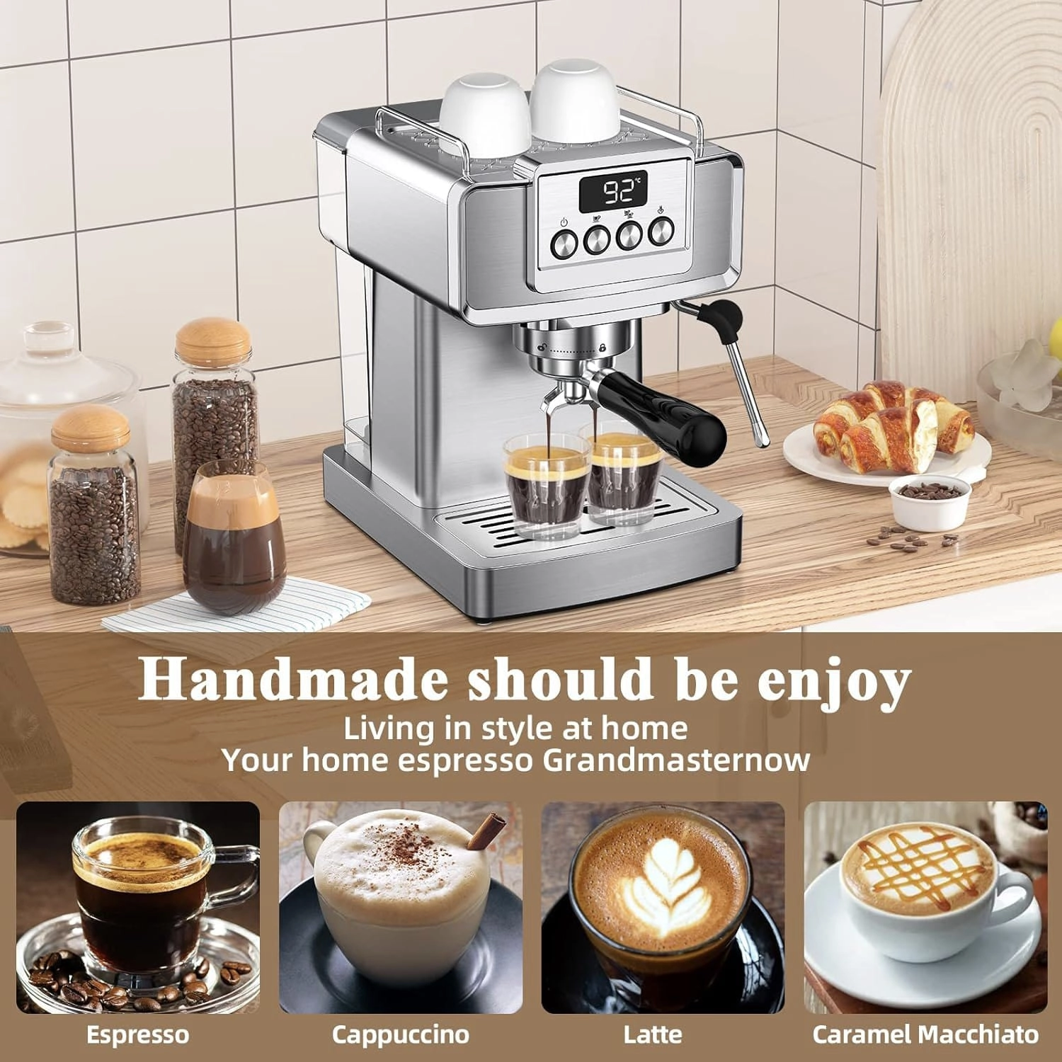 58mm Portafilter - Milk Frother