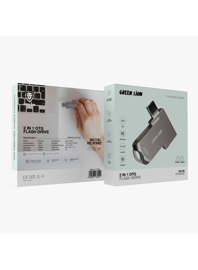 GN2N1FL128SL - USB 3.0 Type-C & USB-A 128GB