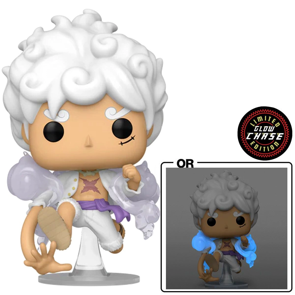 FUNKO Luffy - One Piece - Gear 5 Chase Vinyl Figure
