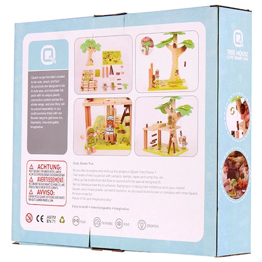 Treehouse QPack - Suitable for 3 years and above