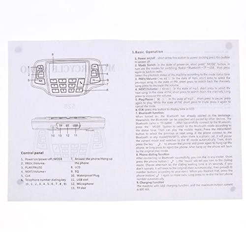 Motorcycle Stereo - 2-Speakers