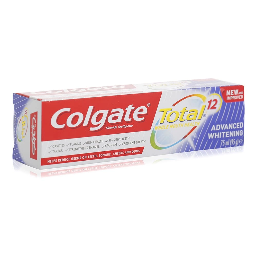 Colgate Total 12 Advanced Whitening Toothpaste 75ml