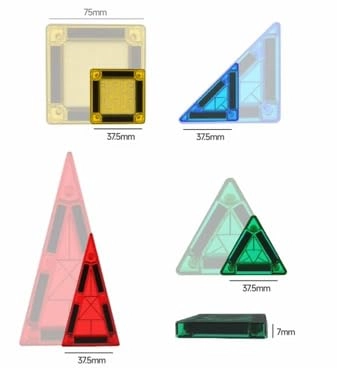 Mini Mag Tiles - 32 pcs