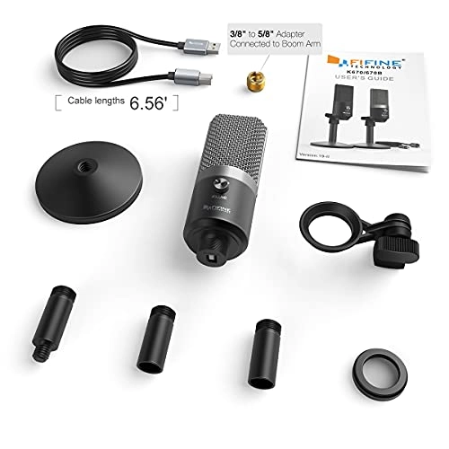 K670 3.5mm-Mini-Jack+USB Microphone