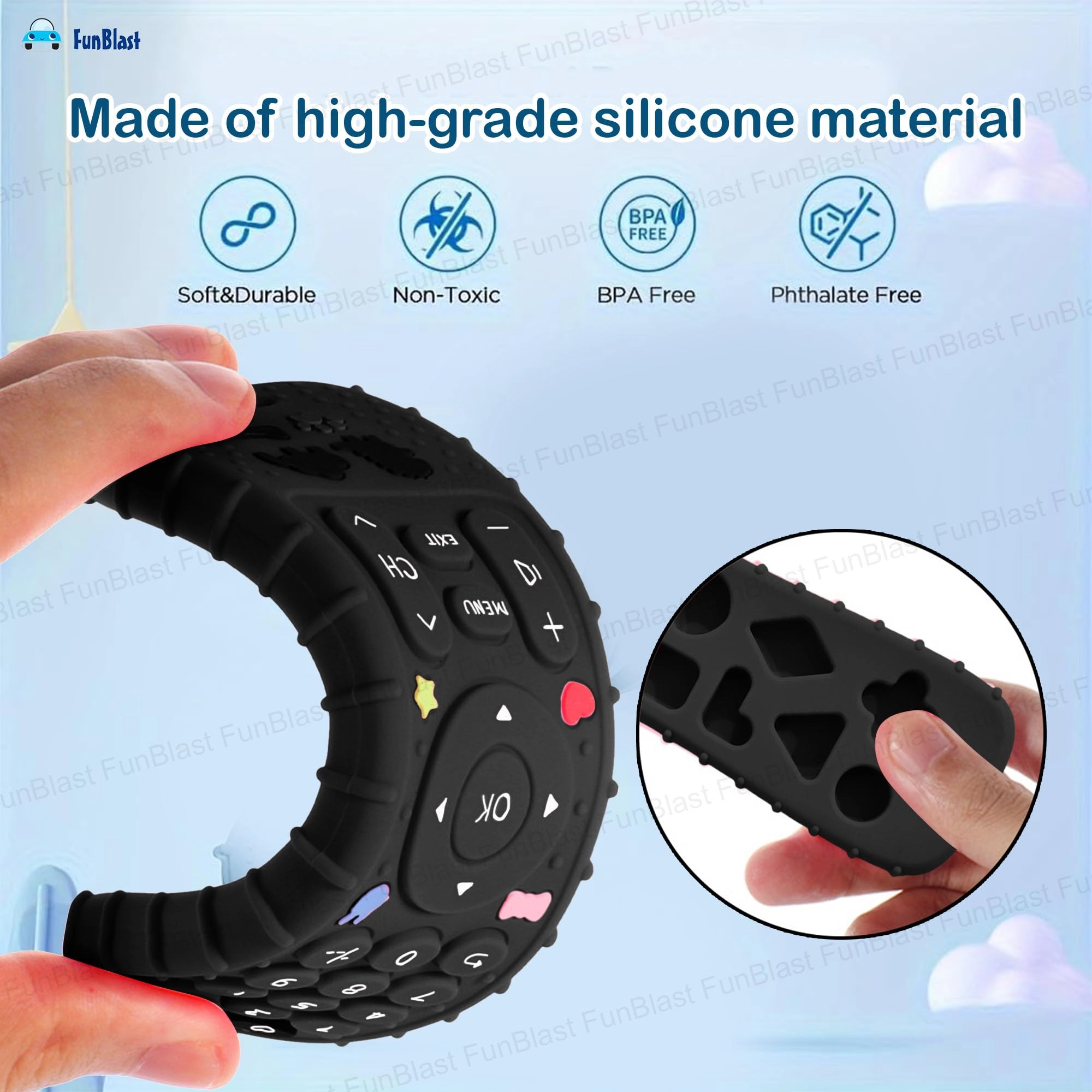 Remote Teether - Silicone