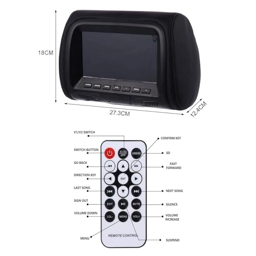 Car Headrest Monitor - 7 Inch