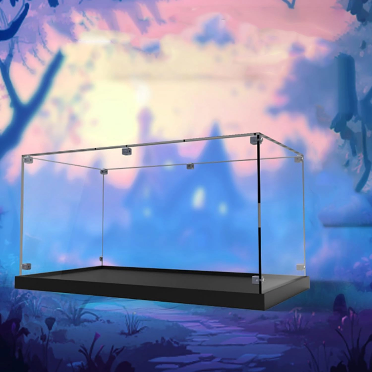 bodamaike Acrylic Display Case - 41 x 21 x 21 cm transparent