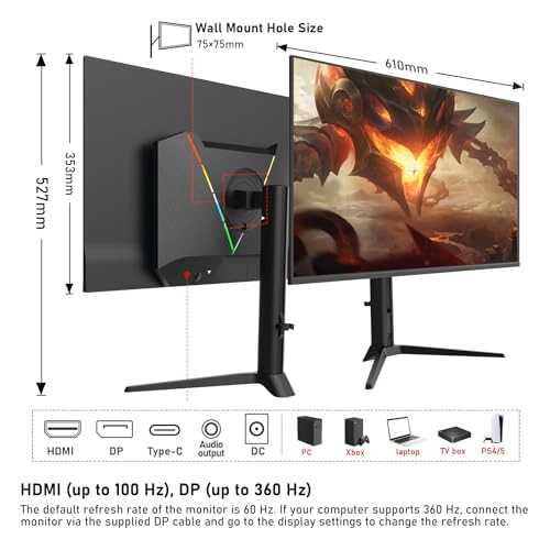 GF270ZC - 27 Inches 2560 x 1440 Pixels