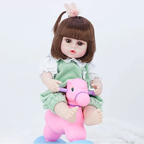 Reborn Baby Doll - 15 Inch Vinyl Mohair