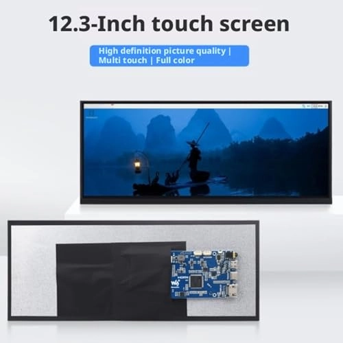 Touchable LCD Screen Panel - 1920x720 12.3inch