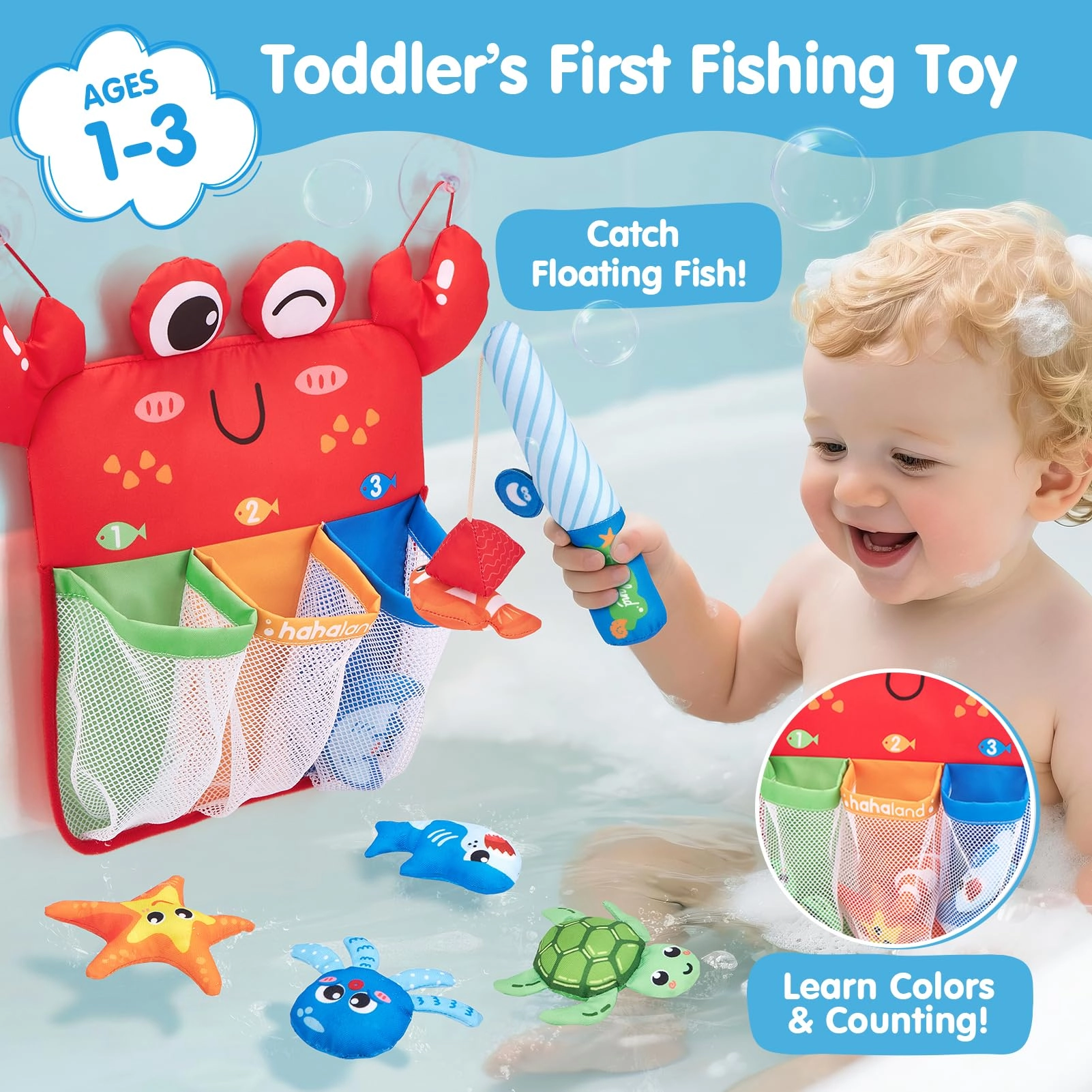 PL002Z - Magnetic Fishing Multicolor Ages 1-3