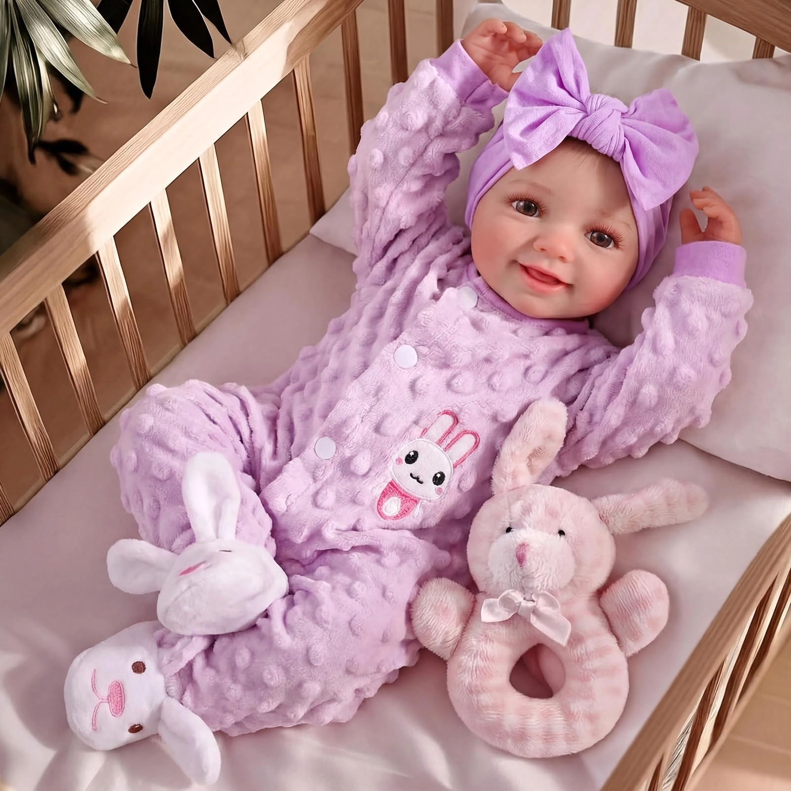 Sunny Reborn Baby Doll - 17Inch Vinyl Cotton Ages 3+