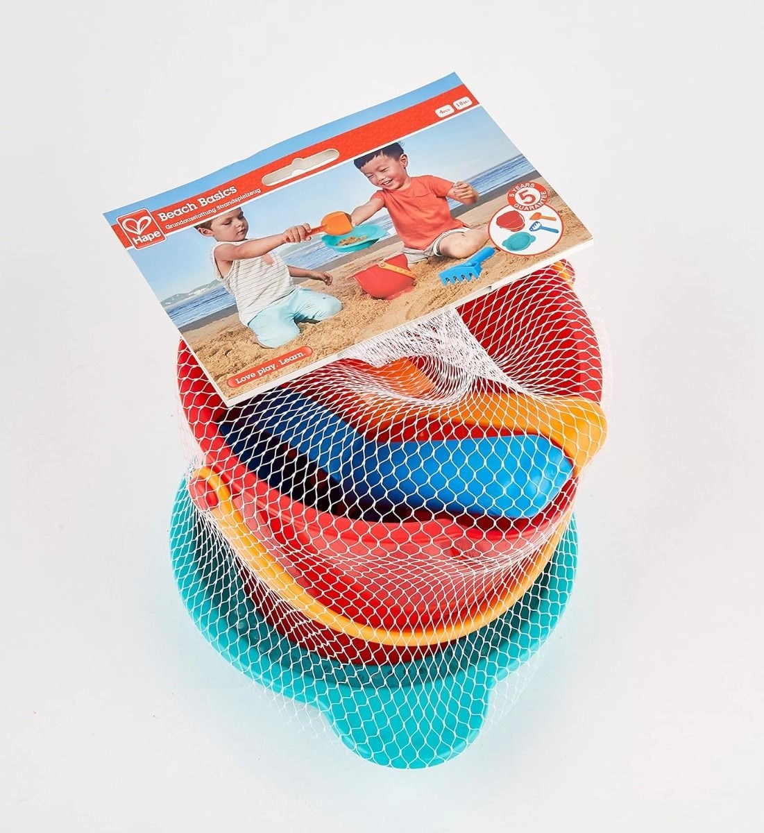 5-in-1 Sand & Beach Toy Set - 5pc Ages 3+
