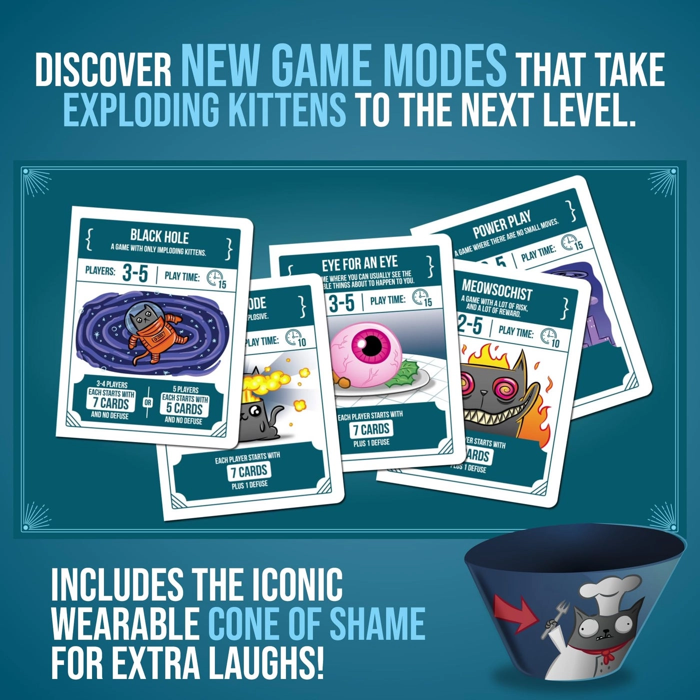 Exploding Kittens: Recipes For Disaster - Card Game