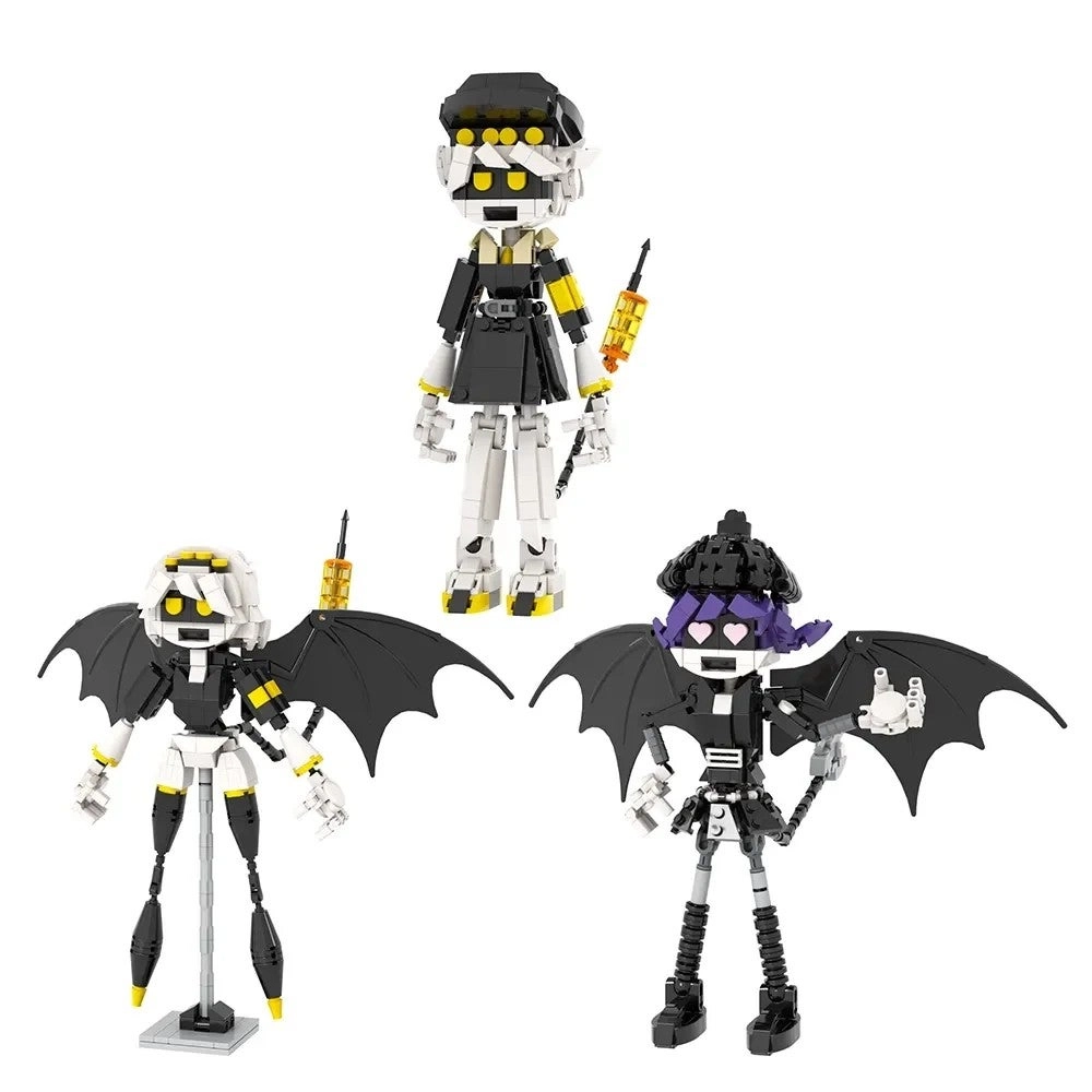 Murder Drones Figures - Mini DIY Building Set