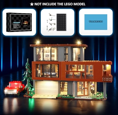 LED Light Kit for 21354 Twilight Ideas: House of Cullen