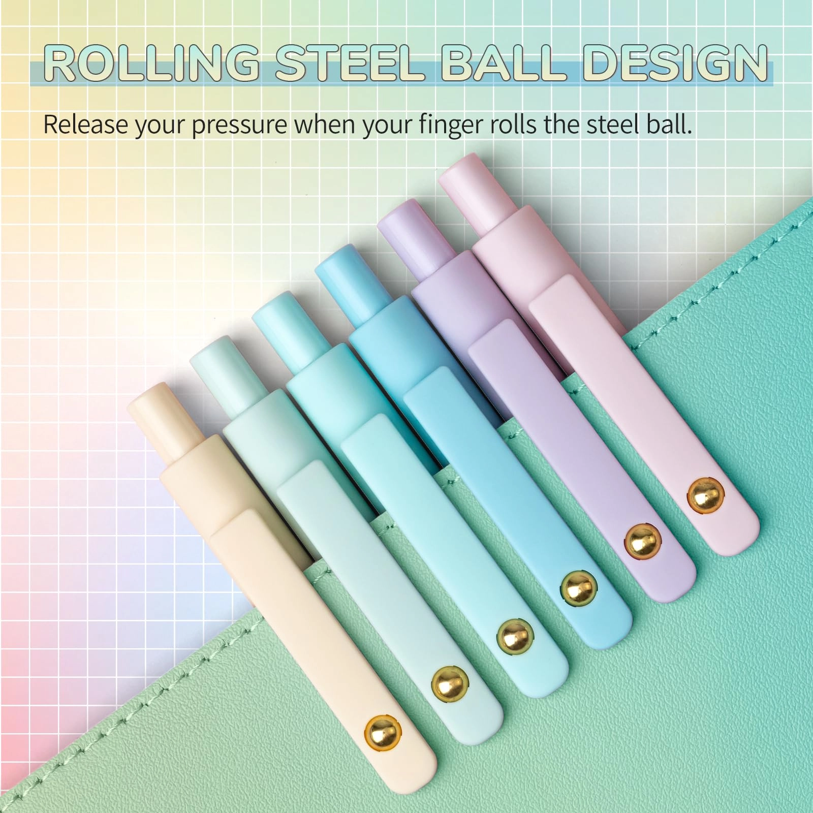 Color Pens - 6 Pcs 0.5mm