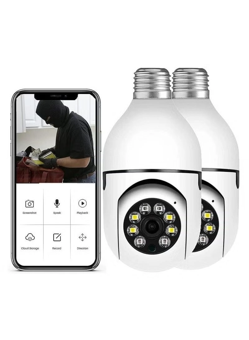 WiFi Bulb Camera 1080p Pack