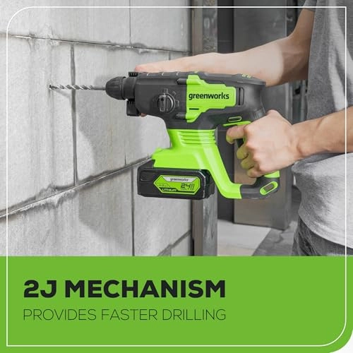 24V Brushless Drill/Driver - 2×2.0Ah(USB Battery) 2800 RPM