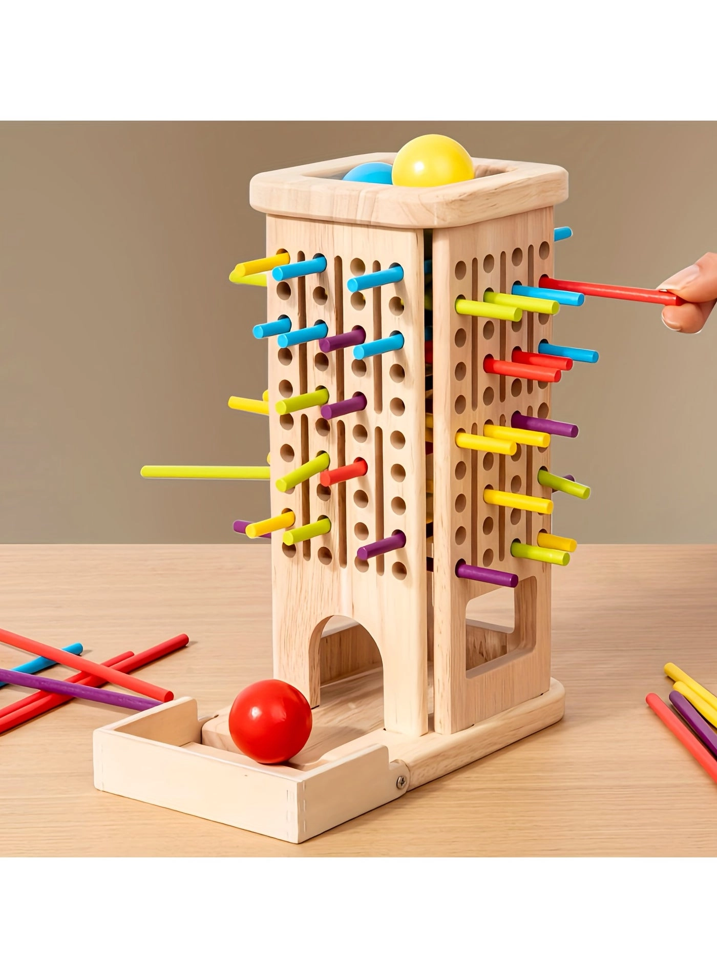 3-10-1 Wooden Board Game - 3+ Years 1 pieces