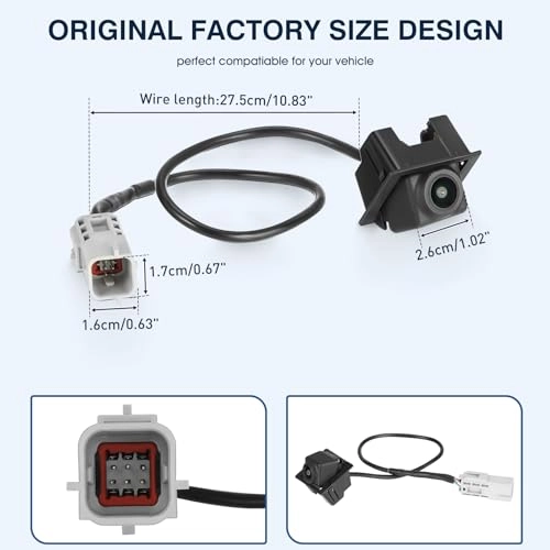 Rear View Backup Camera - Night vision