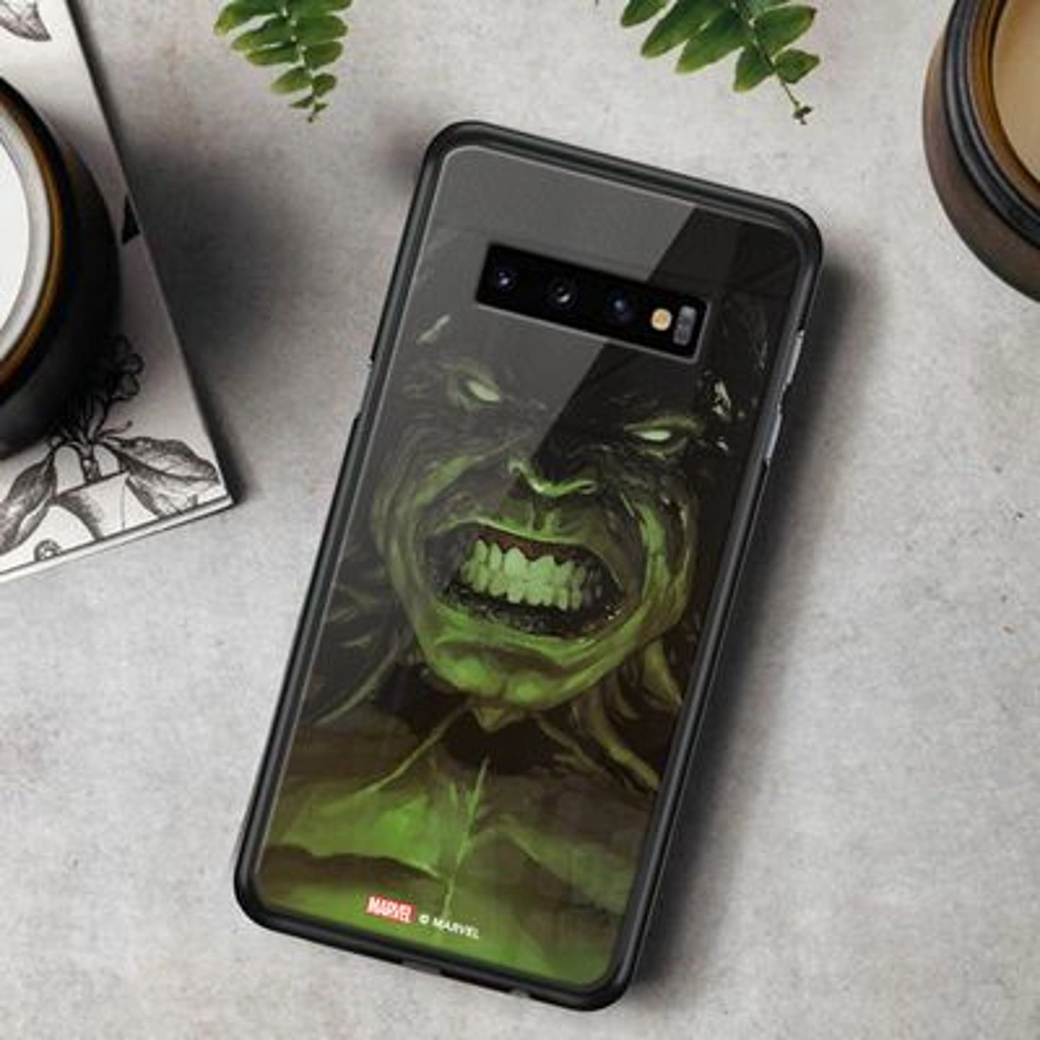 Hulk Smile Cover Back Case for Galaxy S10 Plus