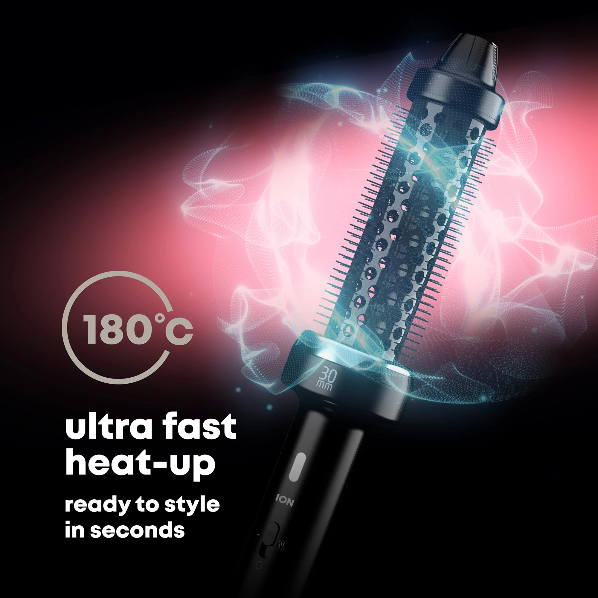 30mm Ceramic Hot Brush Styler