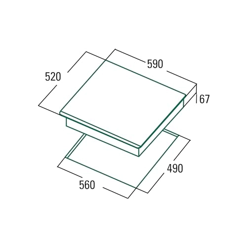 AVT 460 S Ceramic hob