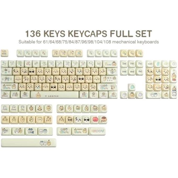 PBT JAPANESE KEYCAPS